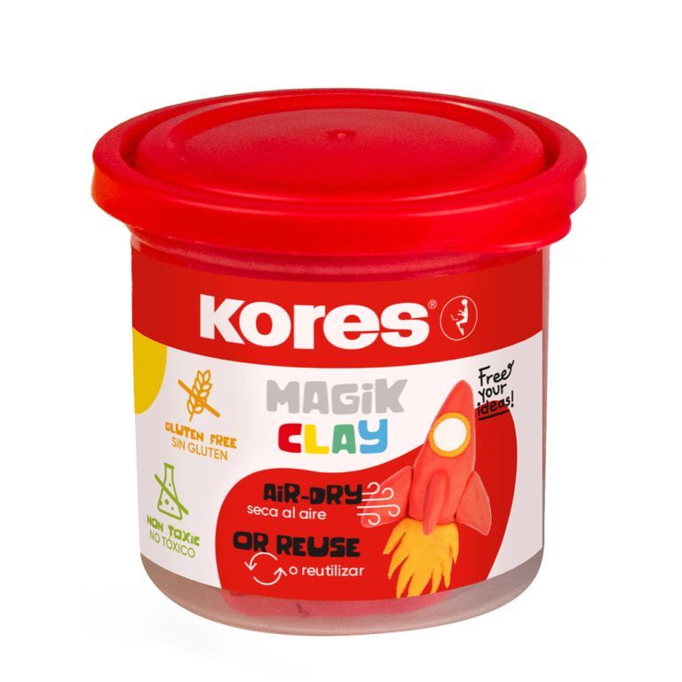 Modelovací hmota Magik Clay 40 g - červená