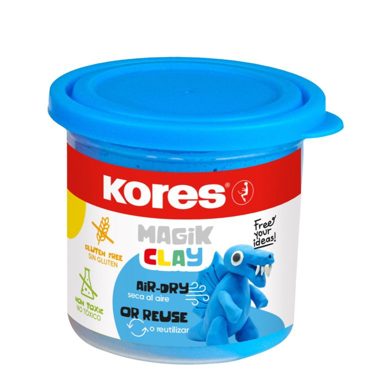 Modelovací hmota Magik Clay 40 g - modrá