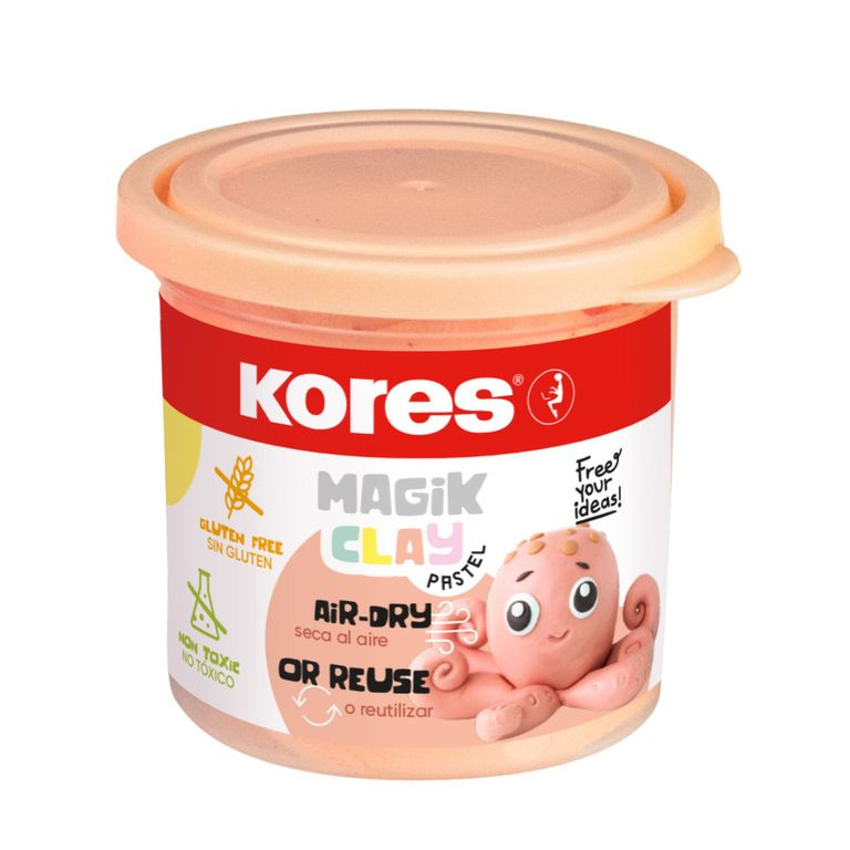 Modelovací hmota Magik Clay Pastel 40 g - lososová