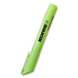 Zvýrazňovač Kores High Liner Plus zelený