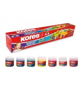 Arka Barvy prstové Kores Dedi Color 6+1