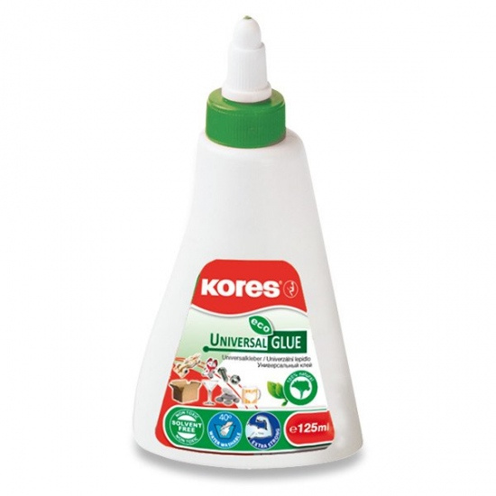 Univerzální transparentní lepidlo Universal Glue Eco 125 ml Kores