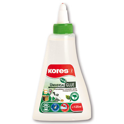 Univerzální transparentní lepidlo Universal Glue Eco 125 ml Kores