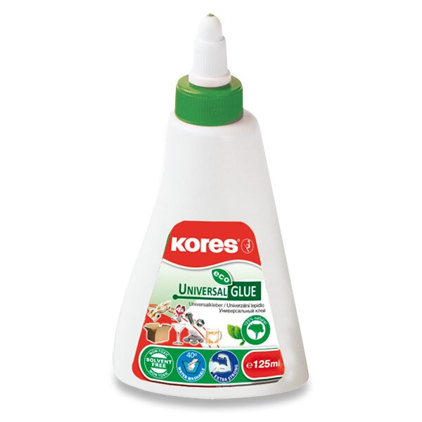 Univerzální transparentní lepidlo Universal Glue Eco 125 ml Kores