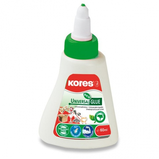 Univerzální transparentní lepidlo Universal Glue Eco 60 ml Kores
