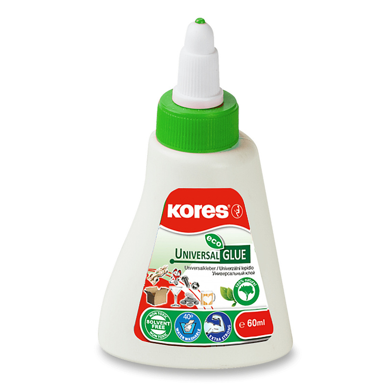 Univerzální transparentní lepidlo Universal Glue Eco 60 ml Kores