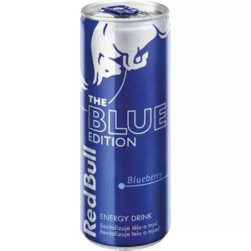 Red Bull Blue - energetický nápoj - 0,25 l