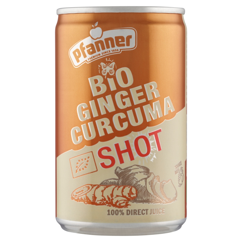 PFANNER Ginger Curcuma shot BIO 150 ml