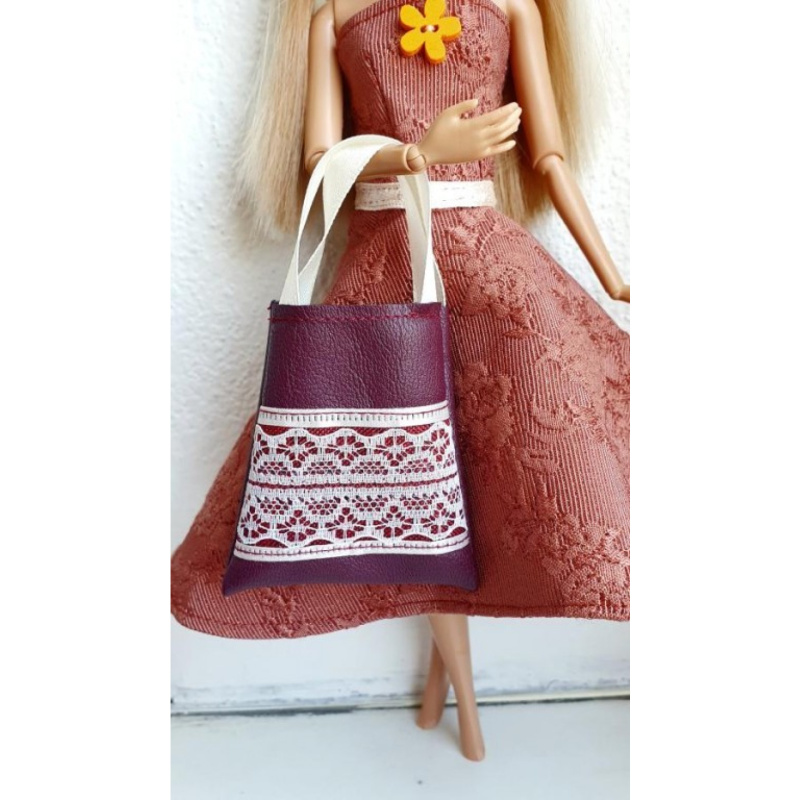 Lovedolls bordó kabelka