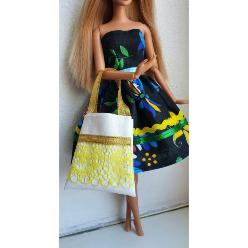 Lovedolls bílozlatá kabelka