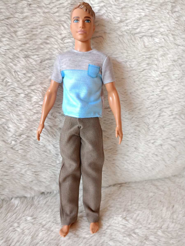 Lovedolls hnědé kalhoty pro kena