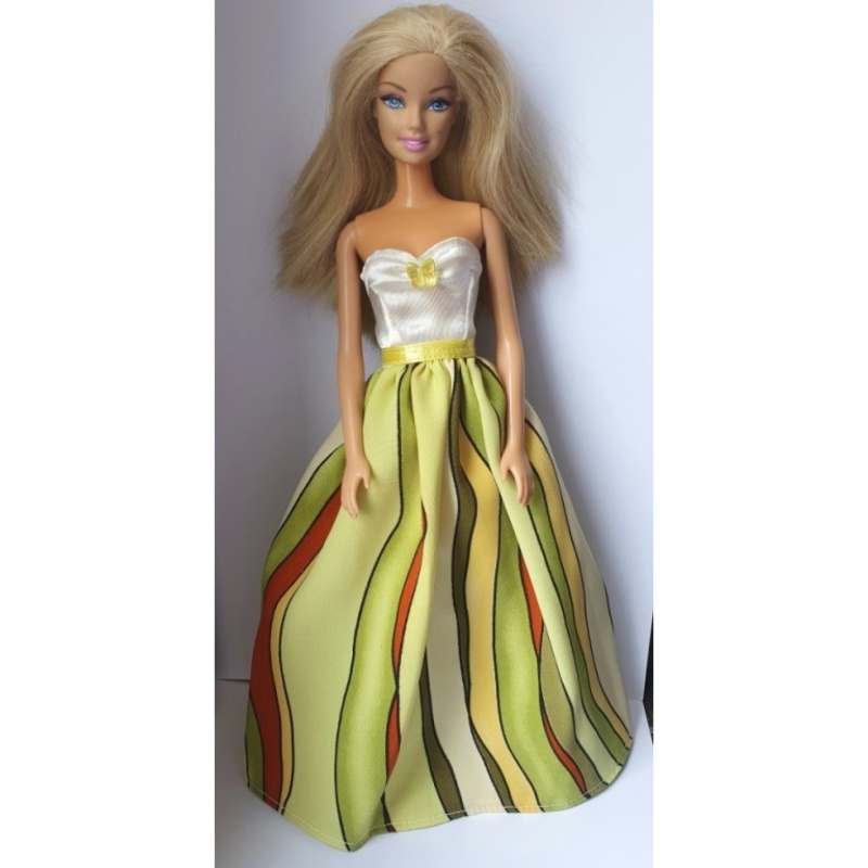 Lovedolls zelené proužkované šaty