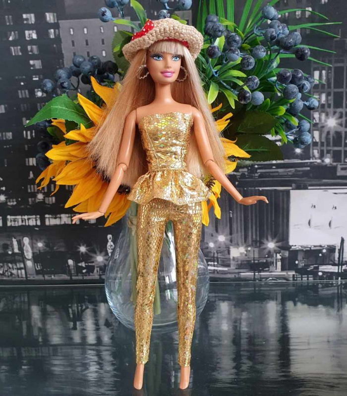 Lovedolls zlatá souprava