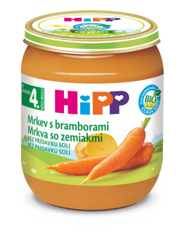 HIPP Karotka s bramborem BIO 125 g