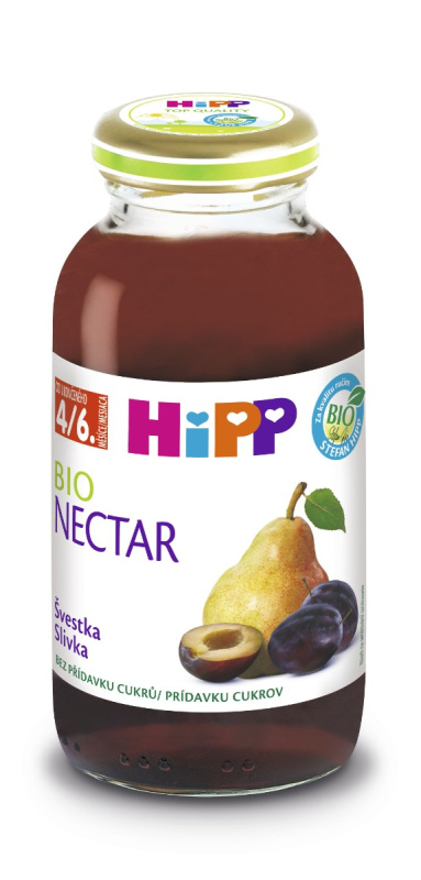 HIPP Nektar švestkový BIO 200 ml