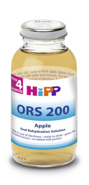 HIPP ORS mrkvový rýžový odvar proti průjmu 200 ml