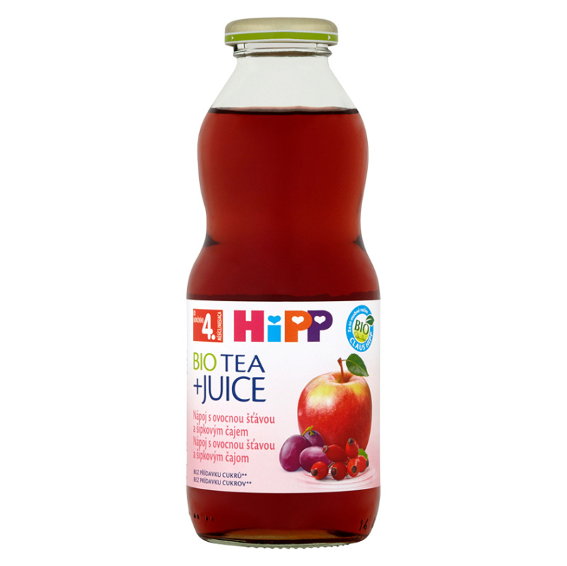 HIPP Šťáva červené plody se šípkovým čajem BIO 500 ml