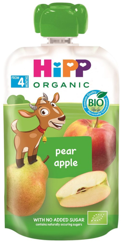 Hipp BIO Hippies Hruška-jablko 100 g