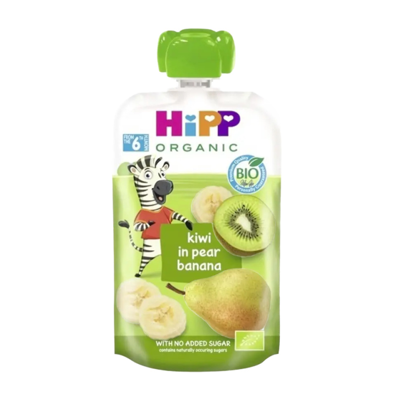 HIPP 100% ovoce hruška banán kiwi BIO 100 g