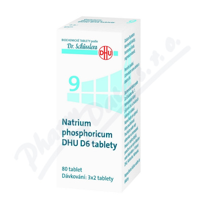 Natrium phosphoricum DHU D5-D30 tbl.nob.80