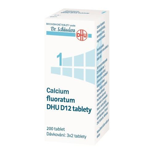 DR. SCHÜSSLERA Calcium fluoratum DHU D12 No.1 200 tablet
