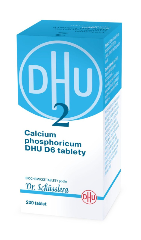 DR. SCHÜSSLERA Calcium phosphoricum DHU D6 No.2 200 tablet