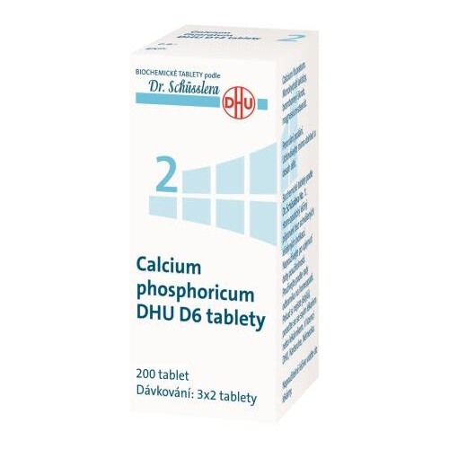 DR. SCHÜSSLERA Calcium phosphoricum DHU D6 No.2 200 tablet