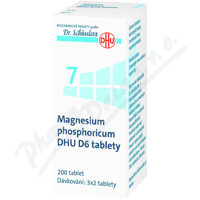 DR. SCHÜSSLERA Magnesium phosphoricum DHU D6 No.7 200 tablet