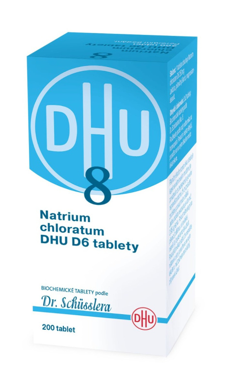 DR. SCHÜSSLERA Natrium chloratum DHU D6 No.8 200 tablet