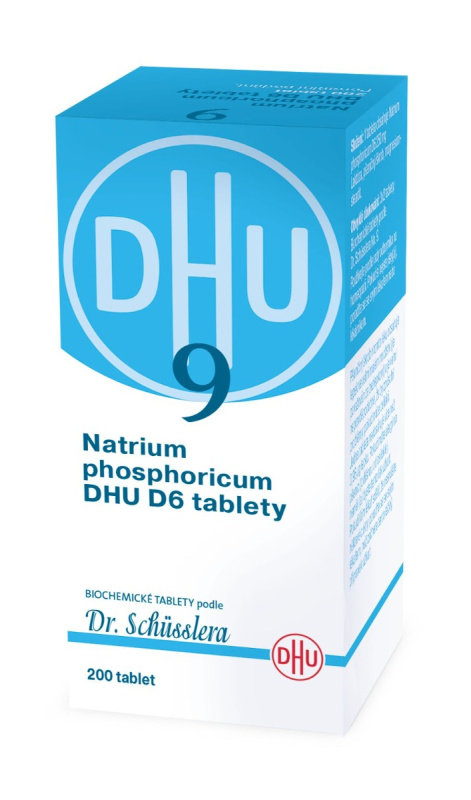 DR. SCHÜSSLERA Natrium phosphoricum DHU D6 No.9 200 tablet