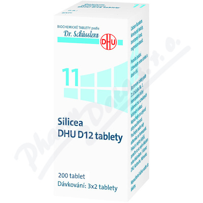 DR. SCHÜSSLERA Silicea DHU D12 No.11 200 tablet