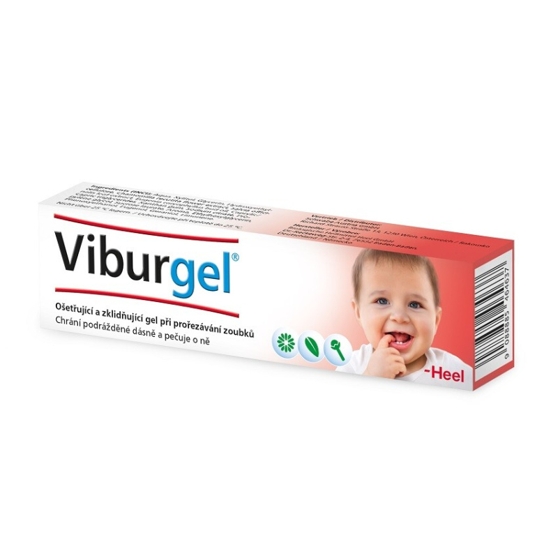 VIBURGEL Gel na prořezávání zoubků 4m+ 10ml