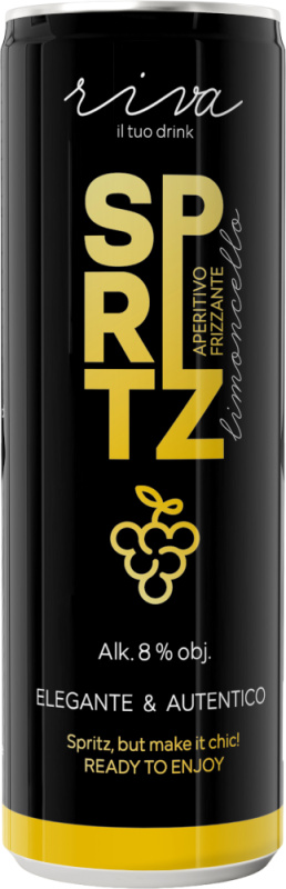Riva Drinks Spritz Limoncello Riva 8% 0,25l