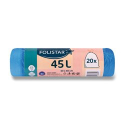 Folistar - zatahovací pytle na odpadky - 45 l, 20 ks, 16 mikronů