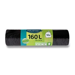 Folistar - pytle na odpadky - 160 l, 10 ks, 47 mikronů
