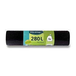 Folistar - pytle na odpadky - 280 l, 5 ks, 62 mikronů