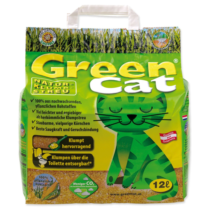 Kočkolit GREEN CAT (Grain Cat) 6x 12 l
