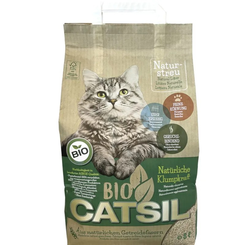Bio Catsil Přírodní Podestýlka pro Kočku - 8l/5kg