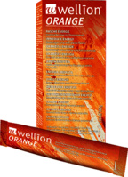 Wellion ORANGE tekutý cukr 10x13ml