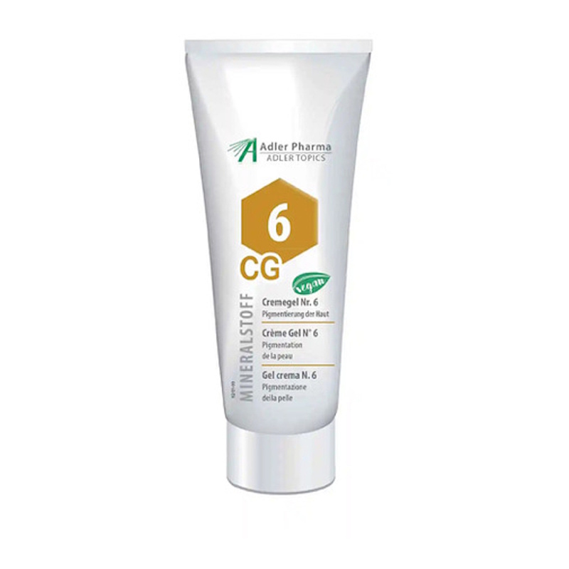 Adler Pharma Adler Topics Krémgel Nr. 6 Kalium sulfuricum na pigmentové skvrny Objem: 50 ml