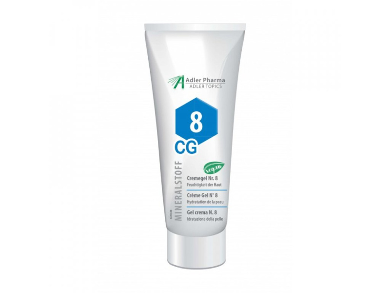 Adler Pharma Adler Topics Krémgel Nr. 8 Natrium chloratum pro hydrataci pokožky Objem: 50 ml