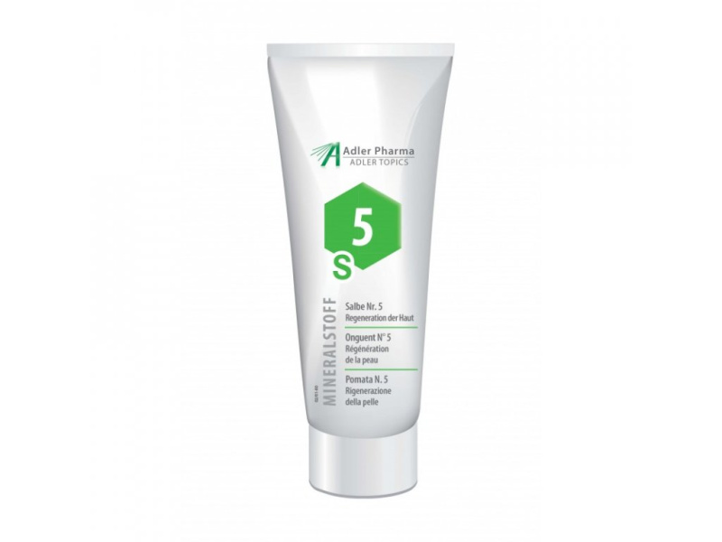 Adler Pharma Adler Topics Krém Nr. 5 Kalium phosphoricum pro regeneraci pokožky Objem: 50 ml