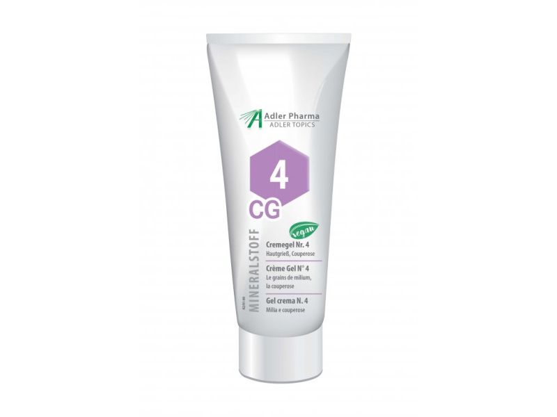 Adler Pharma Adler Topics Krémgel Nr. 4 Kalium chloratum na mílie Objem: 200 ml