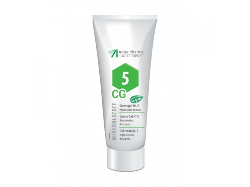Adler Pharma Adler Topics Krémgel Nr. 5 Kalium phosphoricum pro regeneraci pokožky Objem: 200 ml