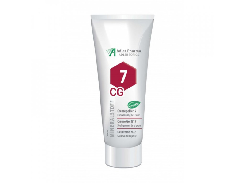 Adler Pharma Adler Topics Krémgel Nr. 7 Magnesium phosphoricum na uvolnění pokožky Objem: 200 ml