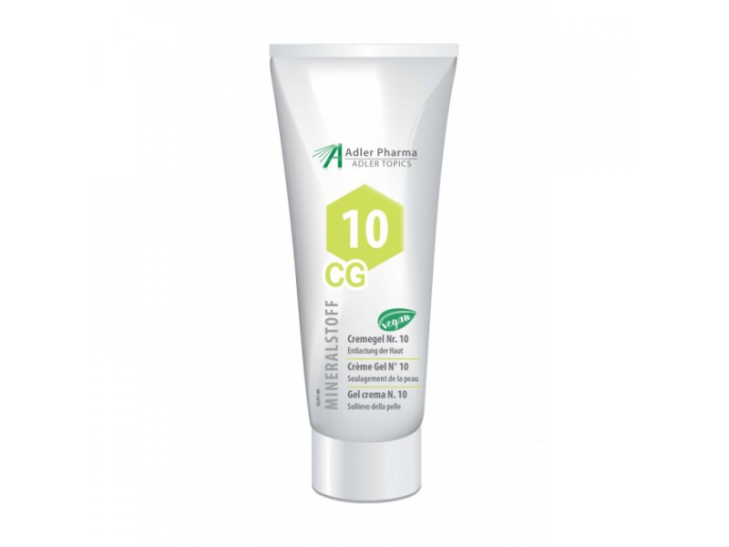 Adler Pharma Adler Topics Krémgel Nr. 10 Natrium sulfuricum na svědivou a ekzematickou kůži Objem: 200 ml
