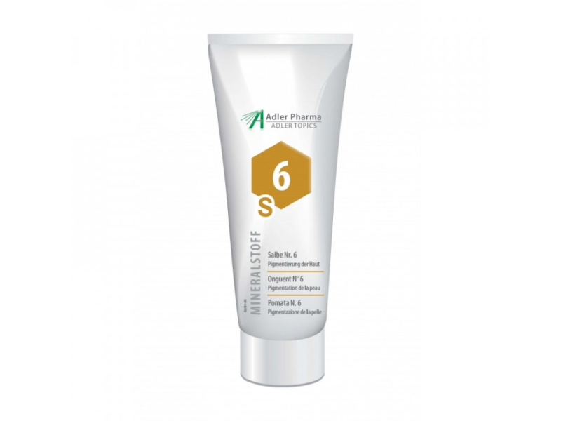 Adler Pharma Adler Topics Krém Nr. 6 Kalium sulfuricum na pigmentové skvrny Objem: 200 ml