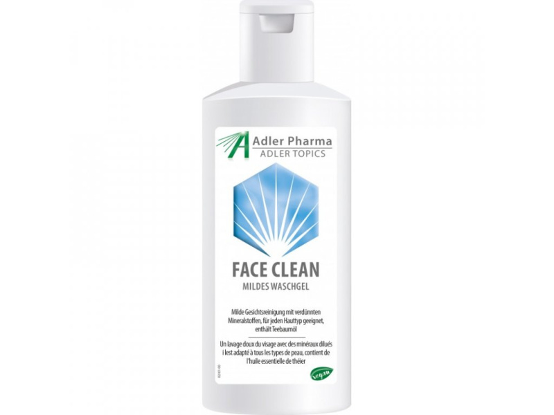 Adler Pharma Adler Topics Face Clean jemný čistící gel, 200ml