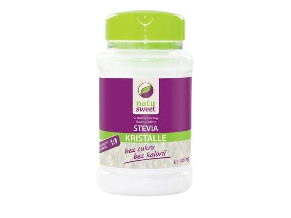 NATUSWEET Stevia Kristalle 1:1 400 g