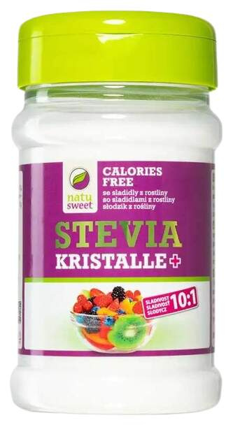 NATUSWEET Stevia Kristalle+ sladidlo 250 g